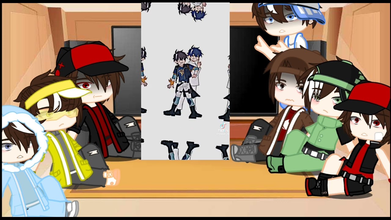 Boboiboy elemental react  video Tik tok  oboy Taufan #gachaclub