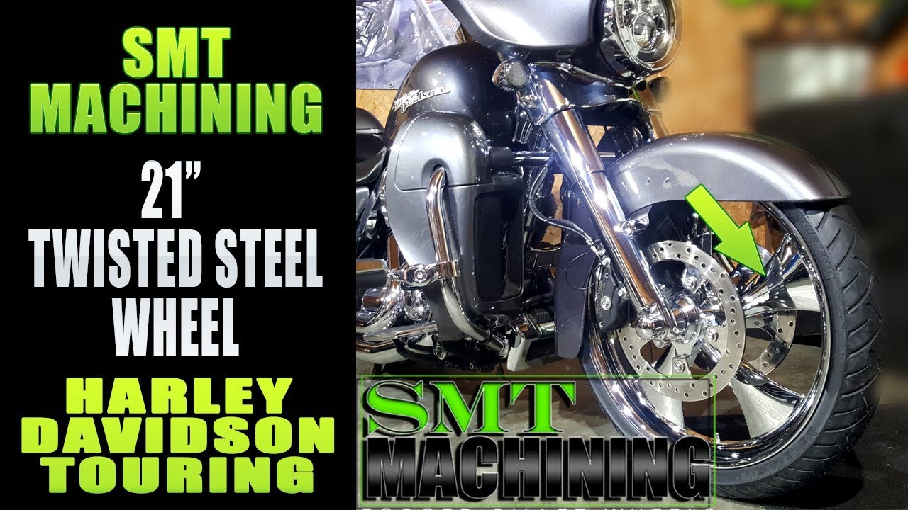 SMT Machining 21 inch Chrome Wheel Review Harley Davidson Street Glide
