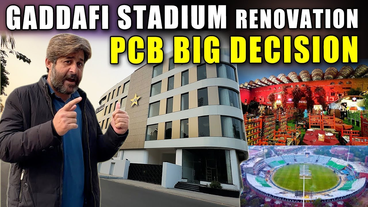 PCB decides to restore commercial activities at Gaddafi Stadium Lahore