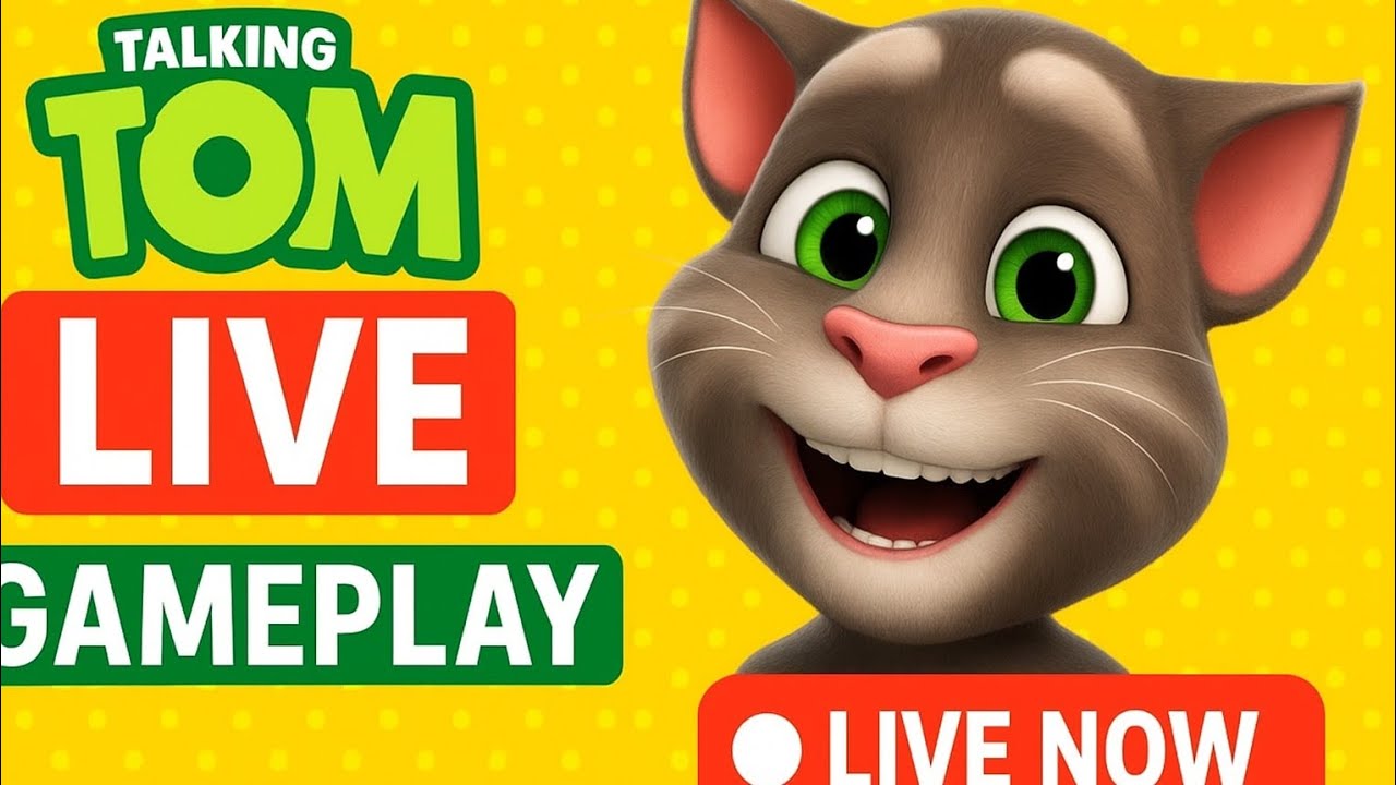 🔴 Funny Talking Tom Live Gameplay 😹 | My Talking Tom 2 Live Stream | Funny Cat Game Live 2026।