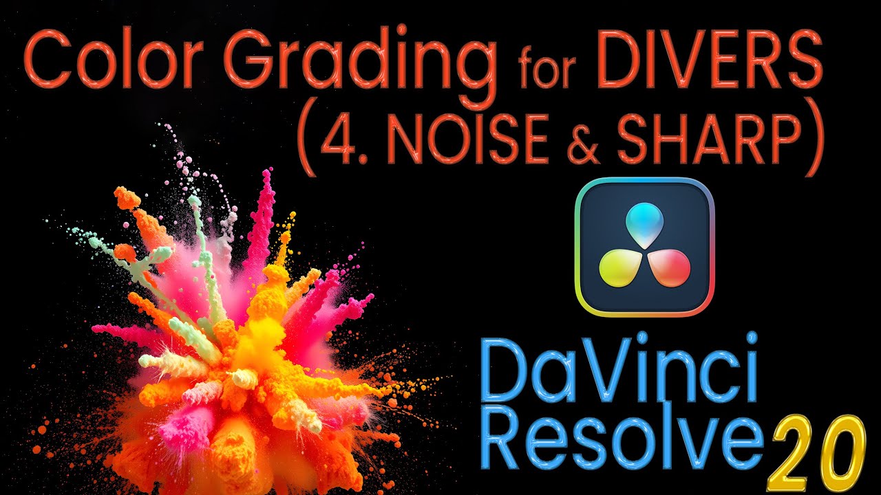 DaVinci Resolve 20: Clean & Sharpen Underwater Video (Ep. 4) ✨🌊