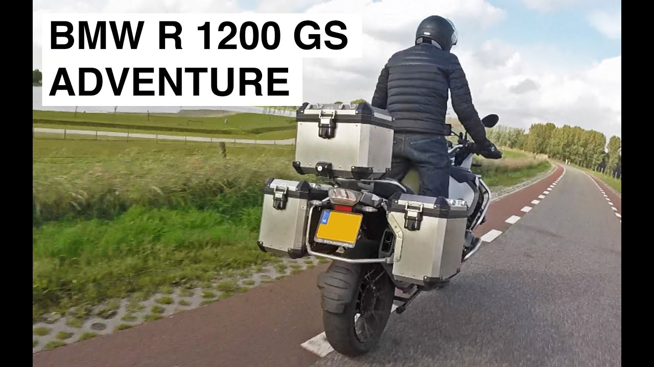 BMW R 1200 GS Adventure - Driving & Sound! ✔