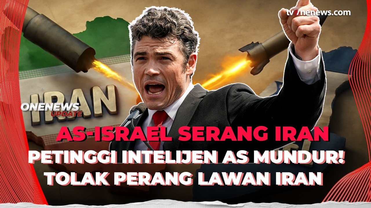 Petinggi Intelijen AS Mundur! Tolak Perang Lawan Iran & Kecam Israel | OneNews Update