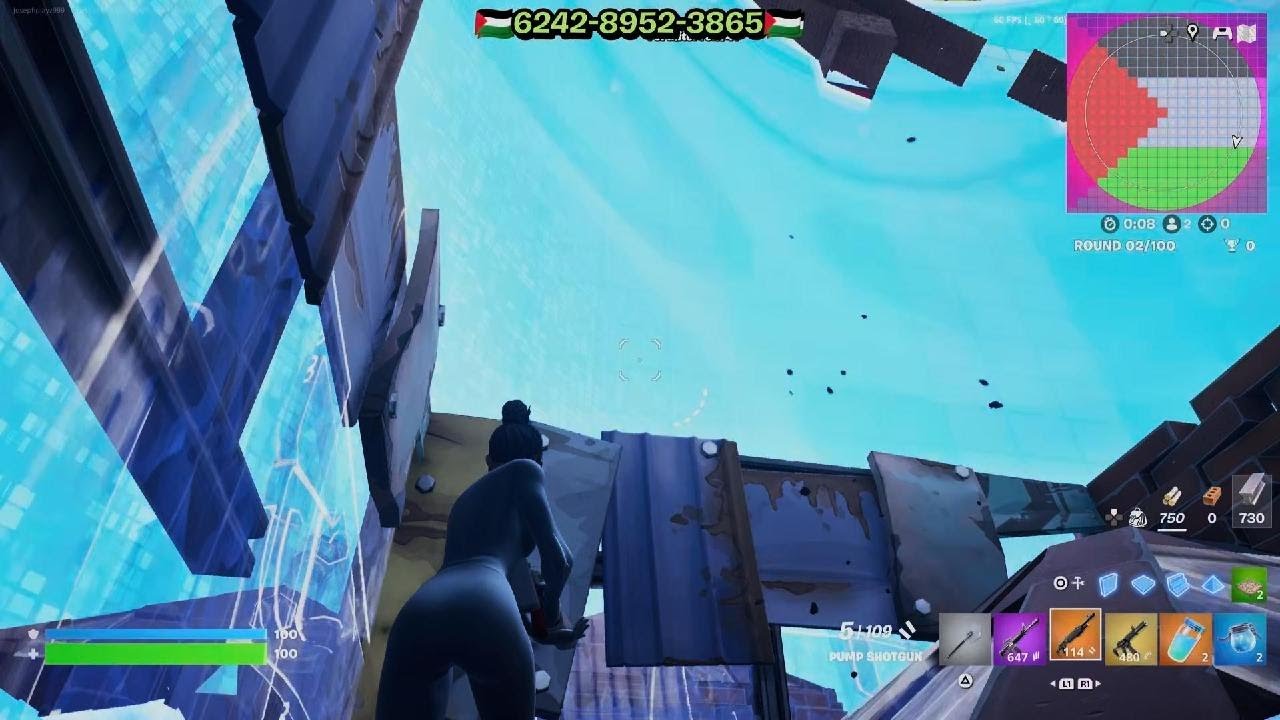Playing scrums Palestine Fortnite