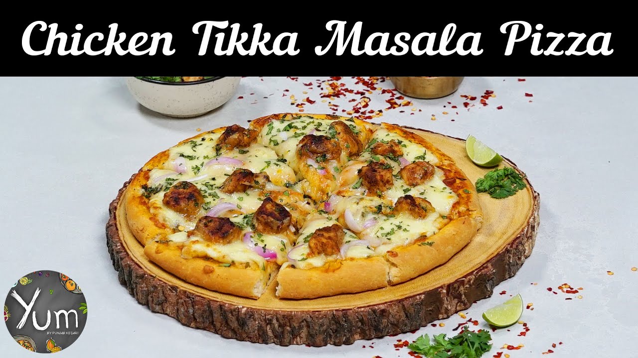 Chicken Tikka Masala Pizza