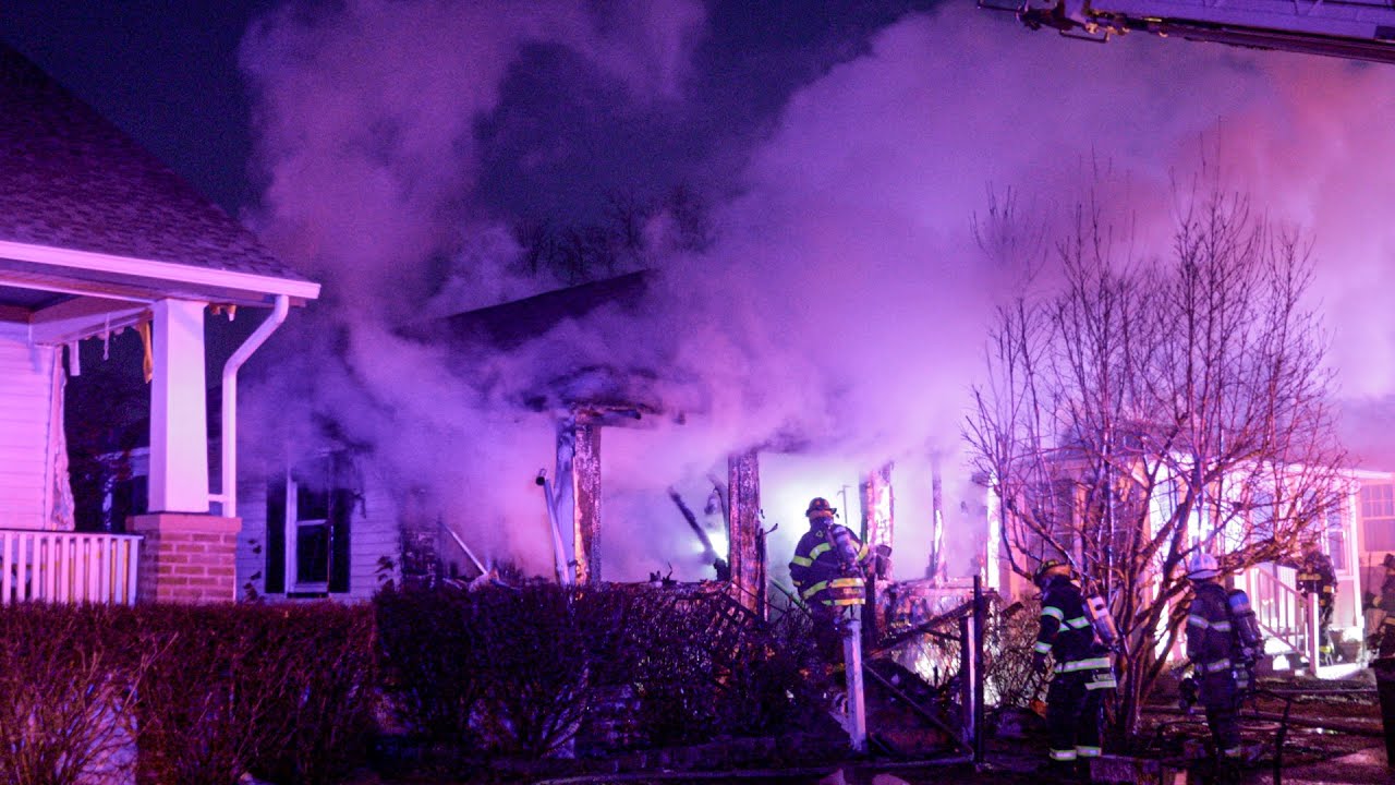 Fully Involved Structure Fire Belmar New Jersey 1/15/24