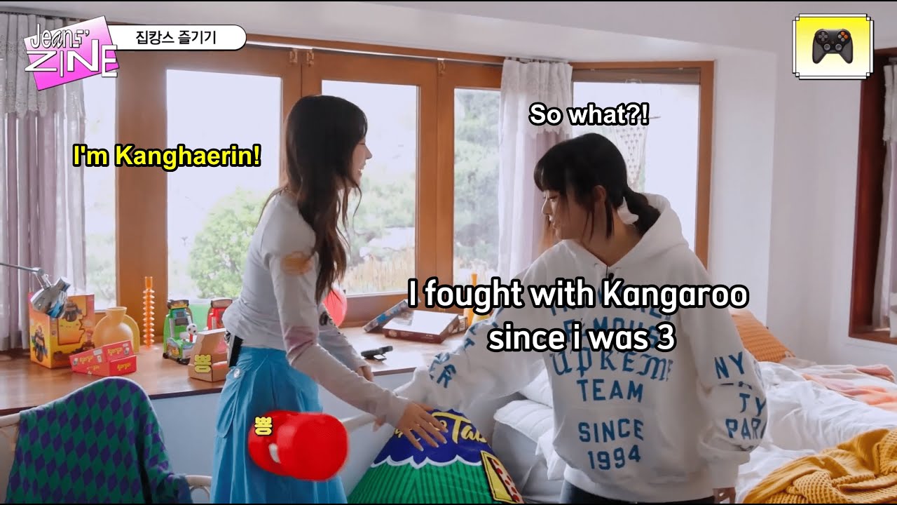 Hanni being agressive to all members except Hyein