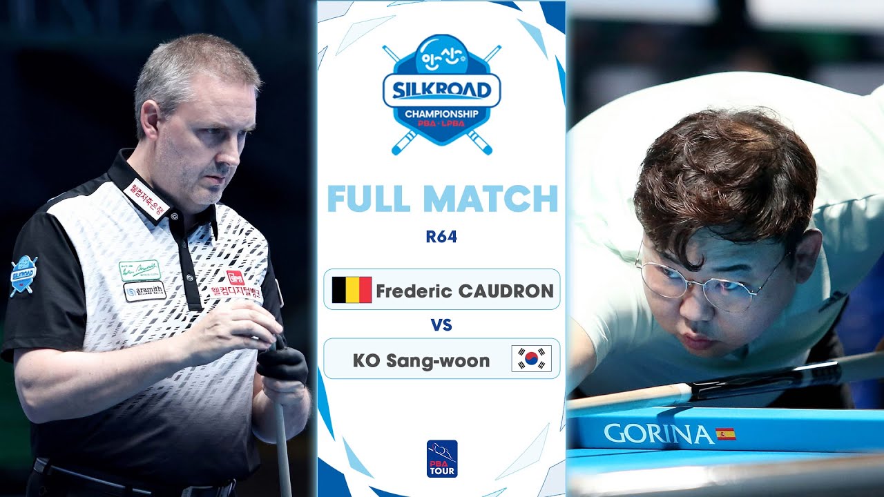 FULL MATCH: Frederic CAUDRON vs KO Sang-woon | PBA R64 - Silkroad & Ansan LPBA Championship 2023