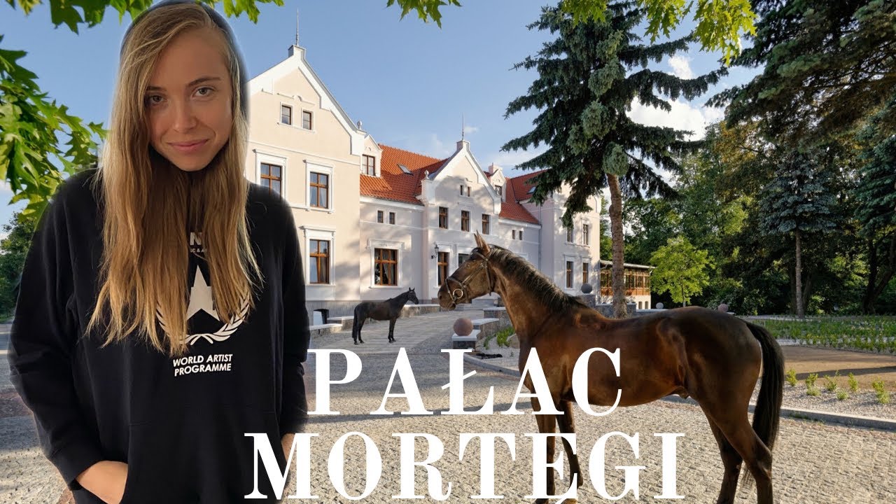 Weekend ze mną . Pałac Mortęgi . Podróż w Polsce . Mini zoo ,konie, alpaki . Zdrowe jedzenie .Польша