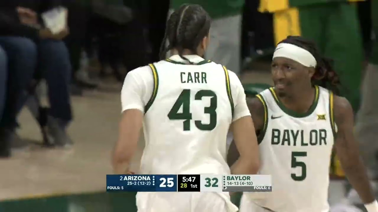 Baylor Basketball (M): Condensed Game vs. Arizona | February 24, 2026
