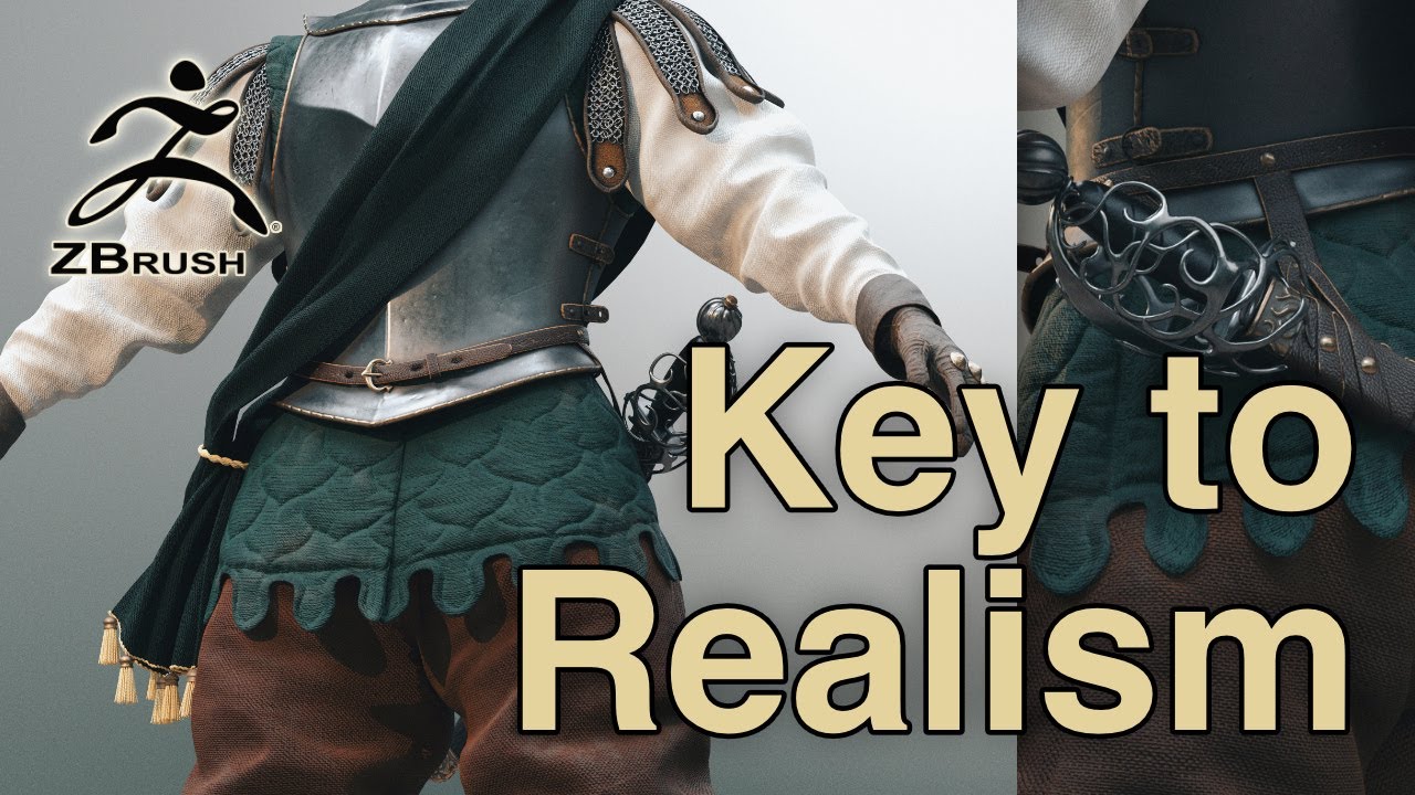 Realistic Details that Common Eyes Won't Notice - Armor Designing in ZBrush (pt. 6 FINAL)
