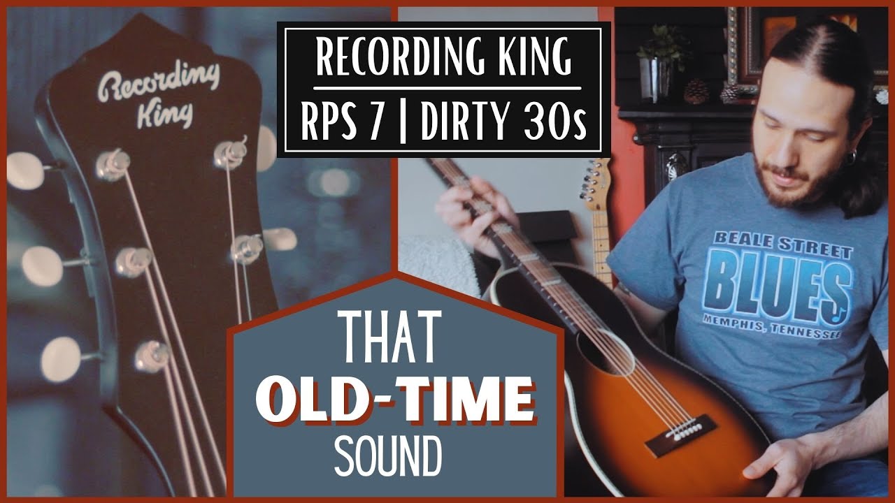 Обзор гитары Recording King RPS 7 | Тот самый старый звук