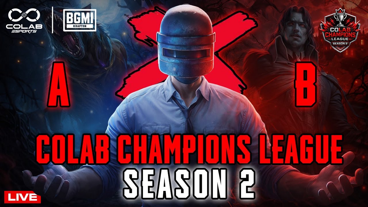 COLAB CHAMPIONS LEAGUE SEASON 2 - GROUP STAGE (A&B) | LIVE | BGMI TOURNAMENT |