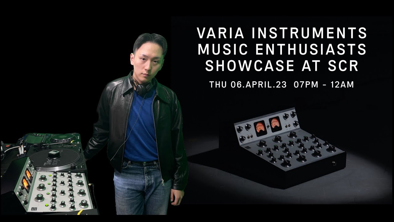 Radiofear - VARIA Instruments Music Enthusiasts Showcast at SCR with RDM40