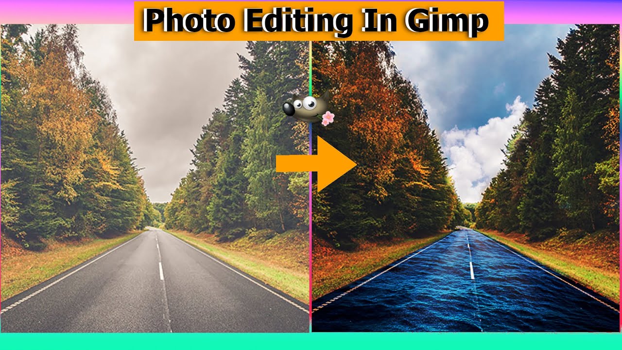 Gimp Tutorial:How to photo edit in gimp 2.10