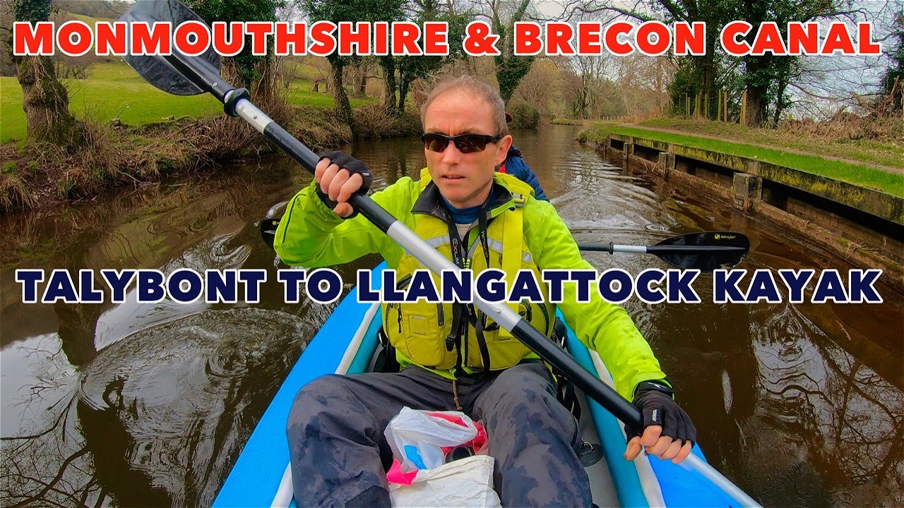 Monmouthshire & Brecon Canal - Talybont to Llangattock kayak