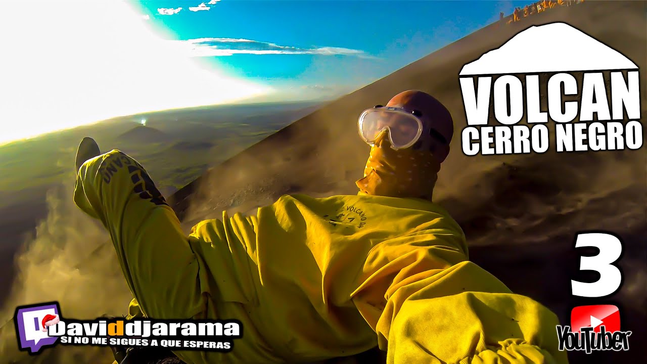DESCENSO VOLCAN CERRO NEGRO en NICARAGUA