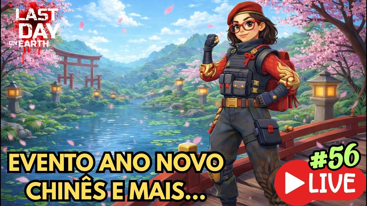 LIMPANDO O MAPA PARA O EVENTO E MAIS 🧟‍♀️⚔️ | LIVE #57 - Last Day on Earth Survival - LDOE