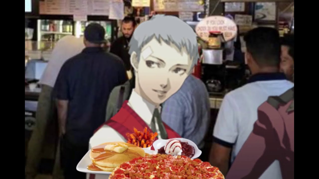 Akihiko Sanada goes to Pizza Hut