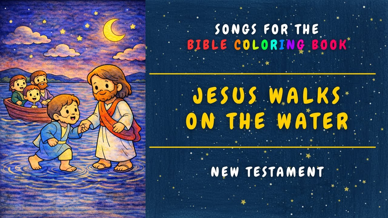 Jesus Walks on the Water - An adventurous children’s pop song about Jesus walking on the water