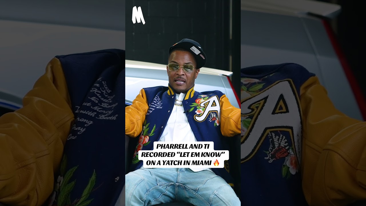 Pharrell and TI made &ldquo;Let Em Know&rdquo; on a yacht in Miami