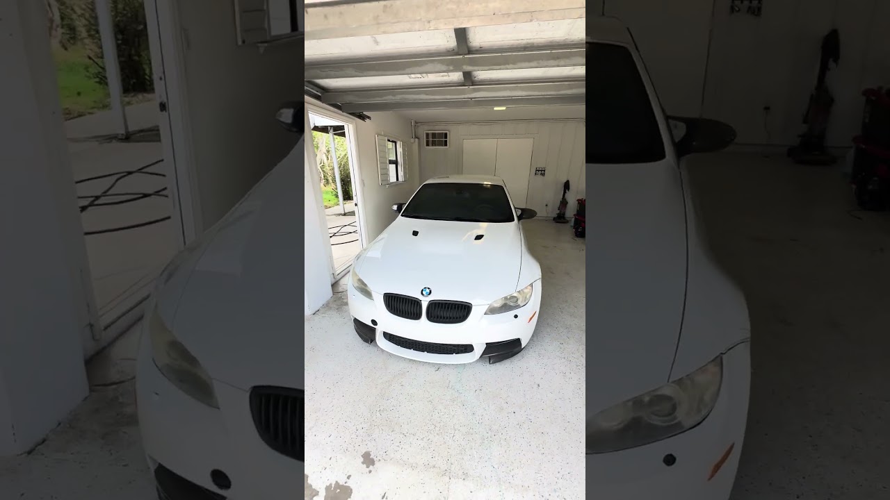 Самый дешевый M3 E93 отполирован до блеска! #m3 #mitchdorem3 #bmwm3 #белыйm3