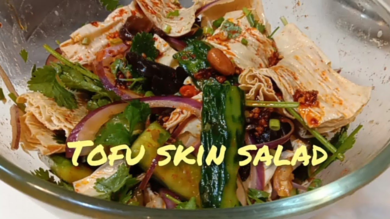 TOFU SKIN SALAD/ chinese cold dish