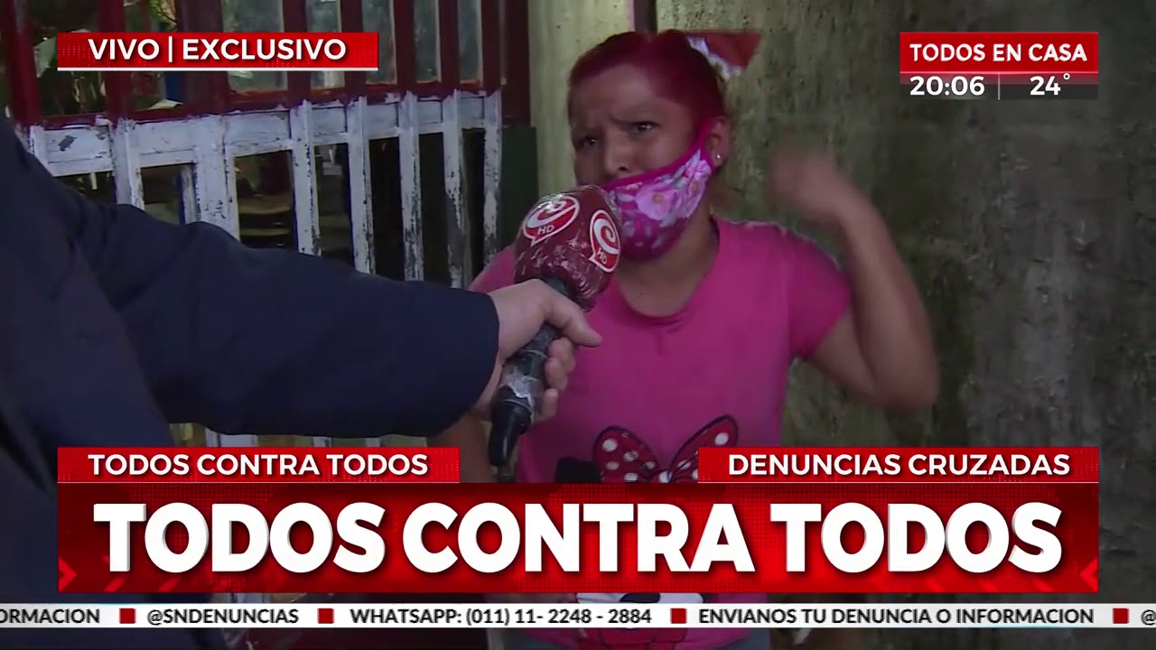 Batalla campal entre vecinos por grave denuncia