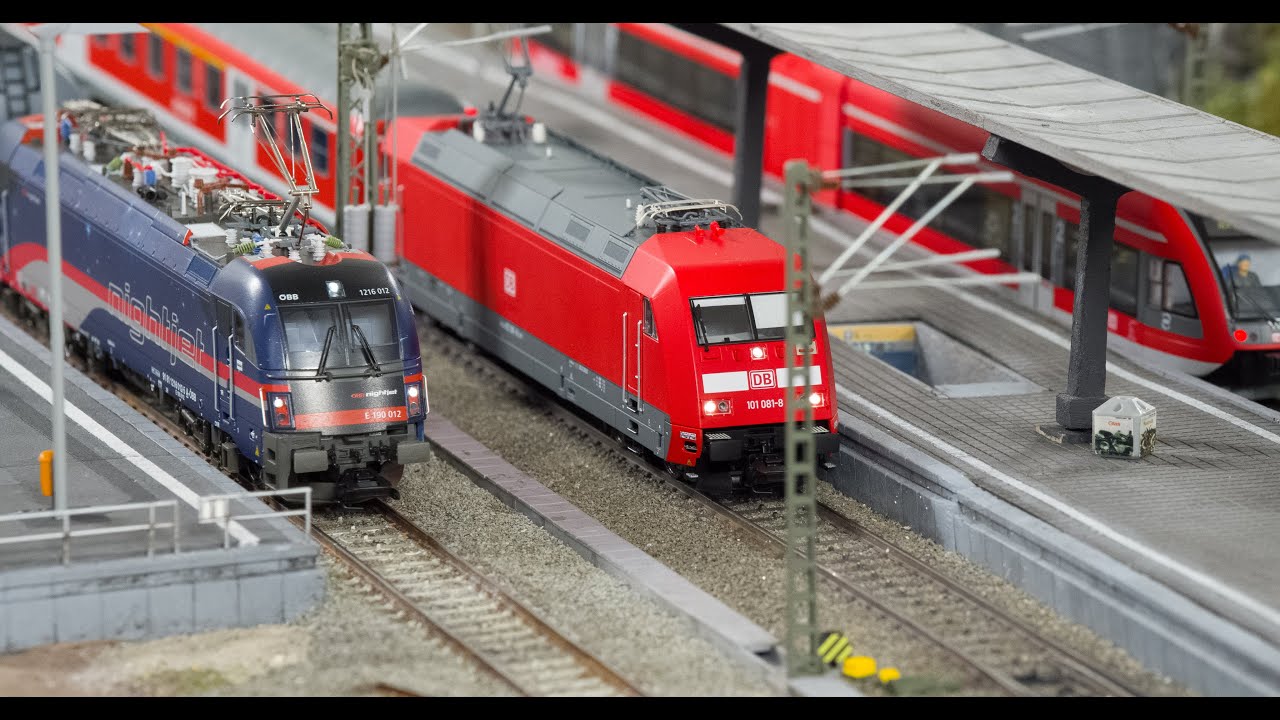 Märklin H0 Modelleisenbahn - Erste Zugfahrten