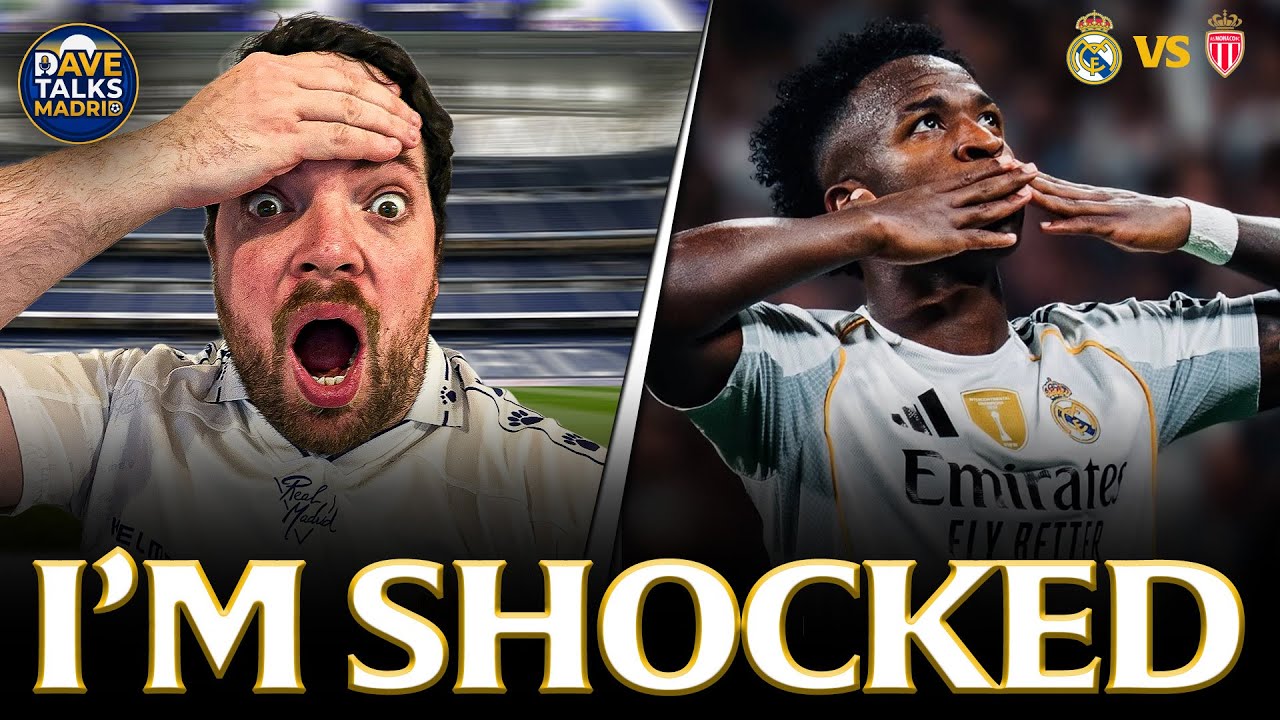 I AM IN SHOCK! VINI SILENCED THE MADRID FANS...OUTSTANDING | Real Madrid 6-1 Monaco