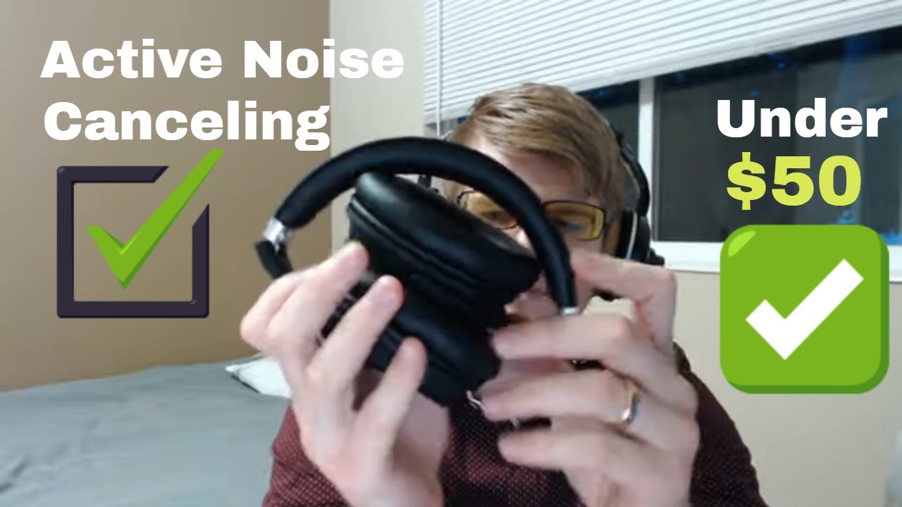 Active Noise Canceling Headphones for Under $50 - Mpow H5 Review