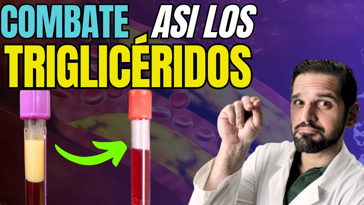 ¡MIRA! 3 Tips SENCILLOS para BAJAR los triglicéridos altos