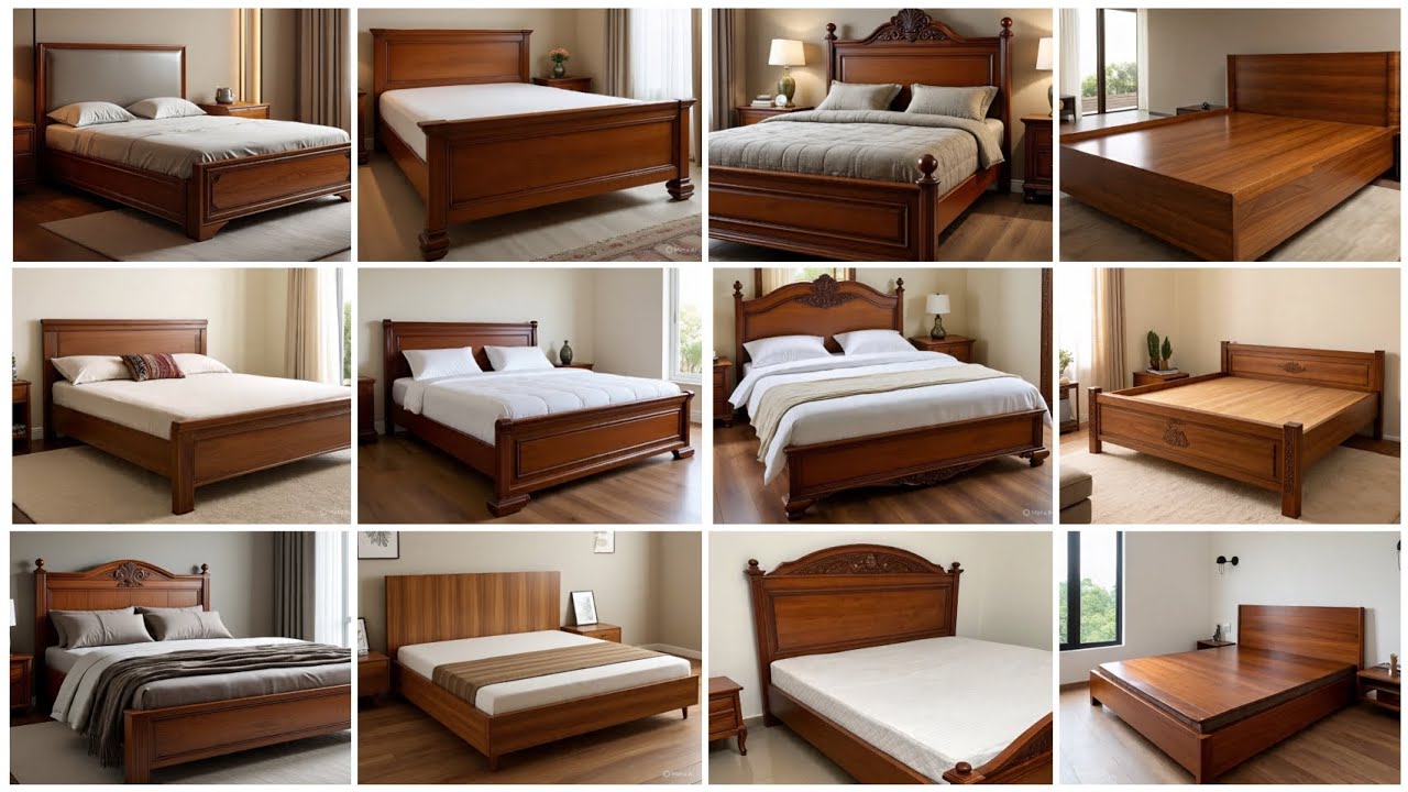 Top 65 Wooden Bed Designs for 2025 || Modern & Stylish Double Bed Ideas ||  #woodenbed #beddesign