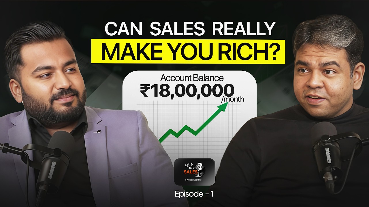 How Top Salespeople Think | Sales Masterclass with Shahjad Khan | Let's Talk Sales Podcast | Ep 1