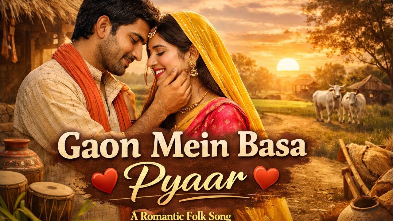 Gaon Mein Basa Pyaar | Romantic Folk Love Song | PS Kumar | Desi Village Romance new hindi songs 