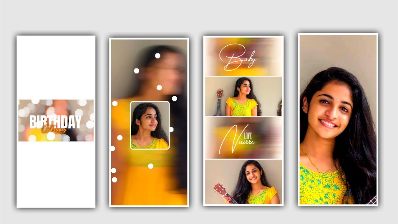 New Trending Love Girls Birthday Video Editing in Alight motion Instagram trending  editing 2025