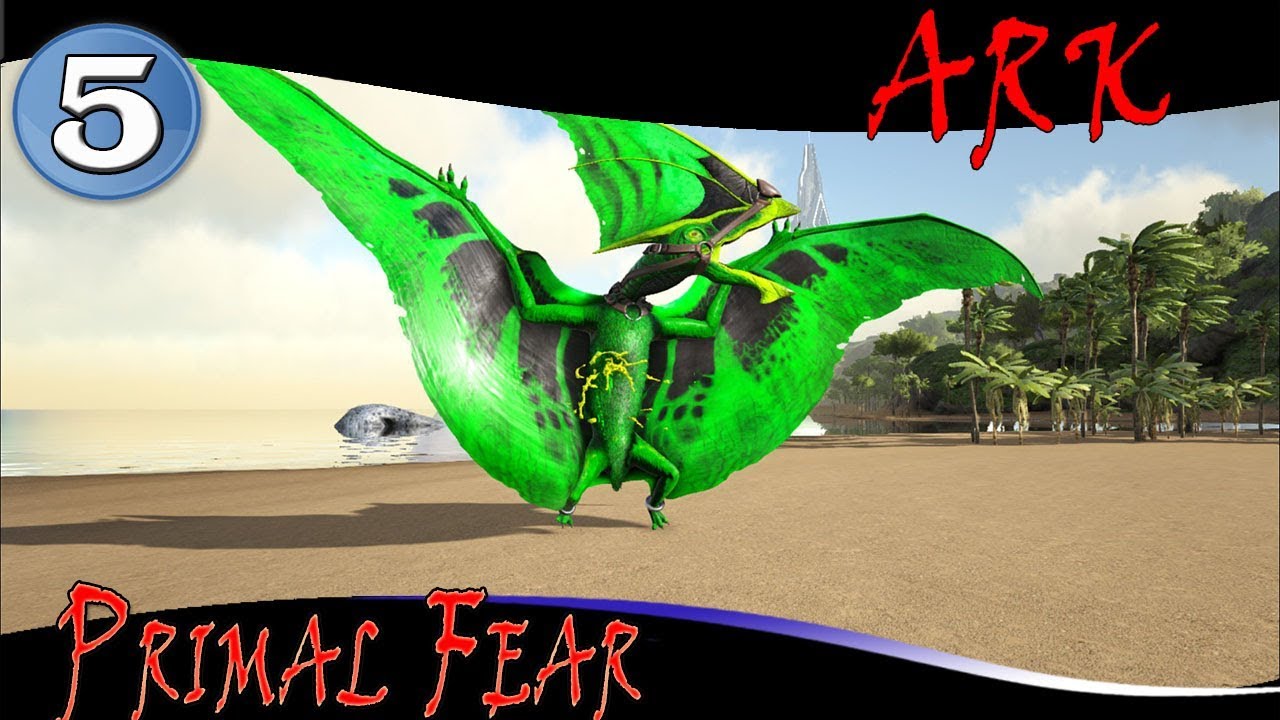 ARK  Mods Primal Fear -EP5-  Noxious  Tapejara & Alpha pegomastax
