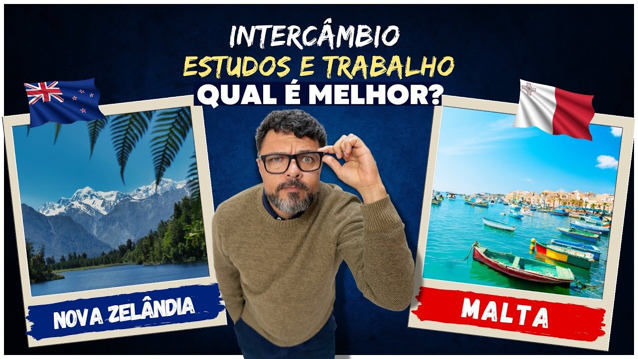 Intercâmbio na Nova Zelândia ou em Malta? 