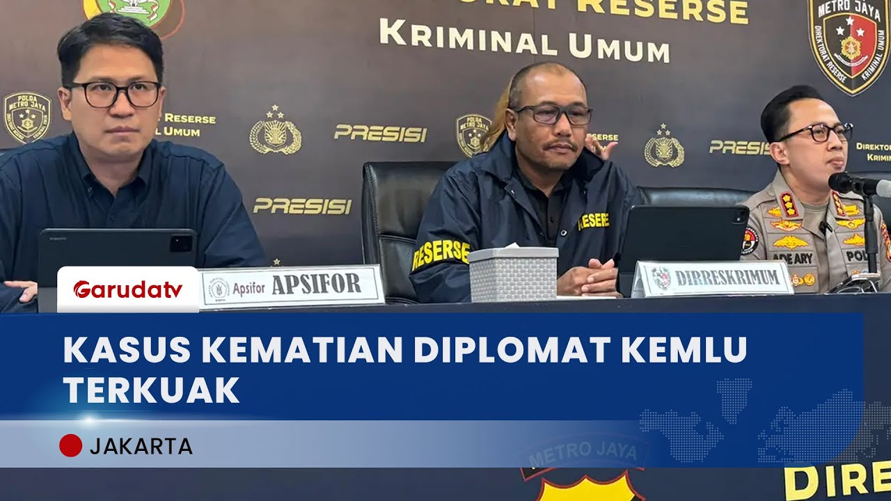 Polisi Beberkan Penyebab Kematian Misterius Diplomat Muda Kemlu