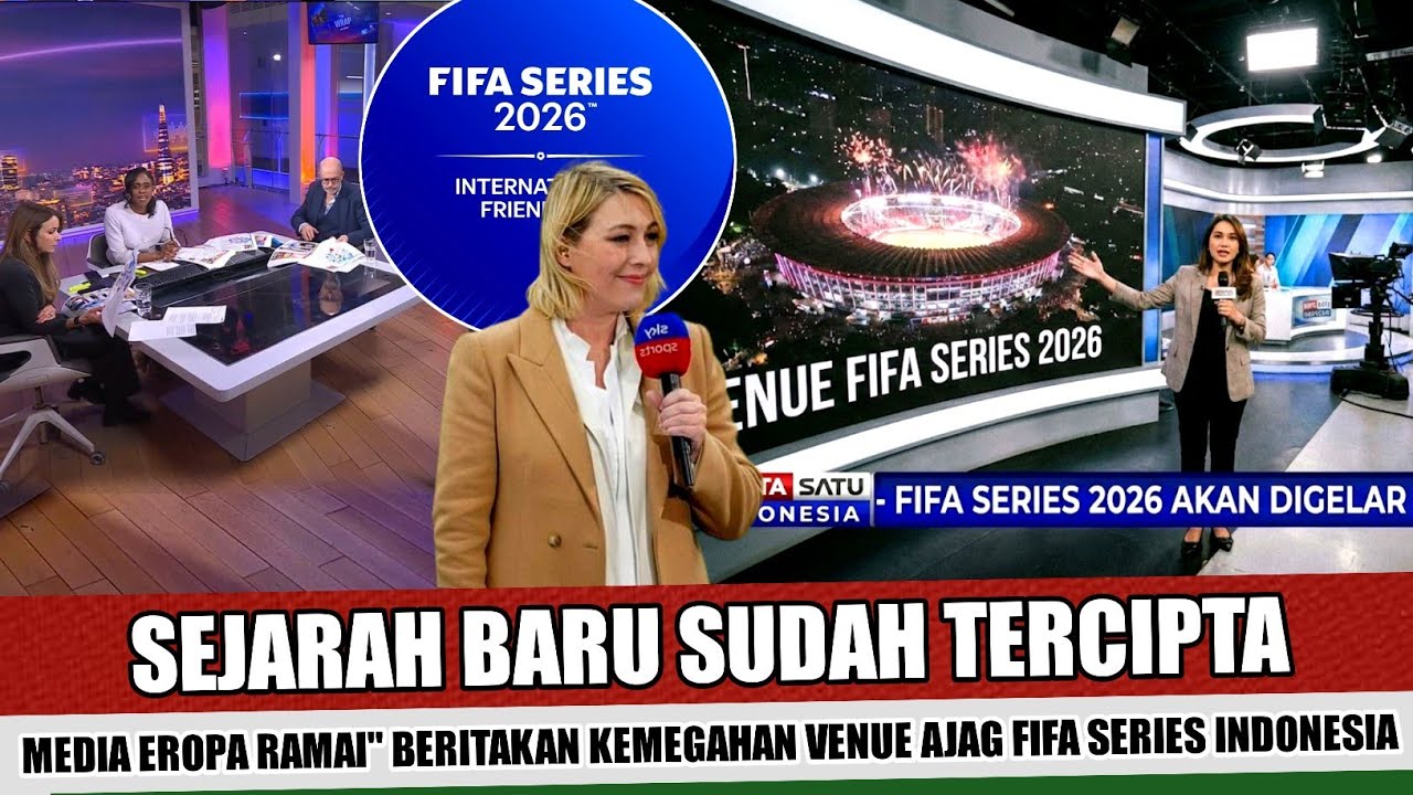 JADI SORORAN EROPA~MEDIA EROPA SEBUT STADION VENUE AJANG FIFA SERIES LEBIH MEGAH DARI PIALA DUNIA