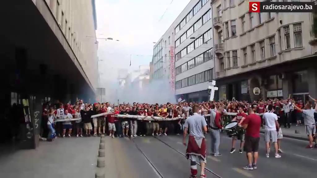 Horde zla korteo na 105. gradski derbi - 16. 5. 2015.