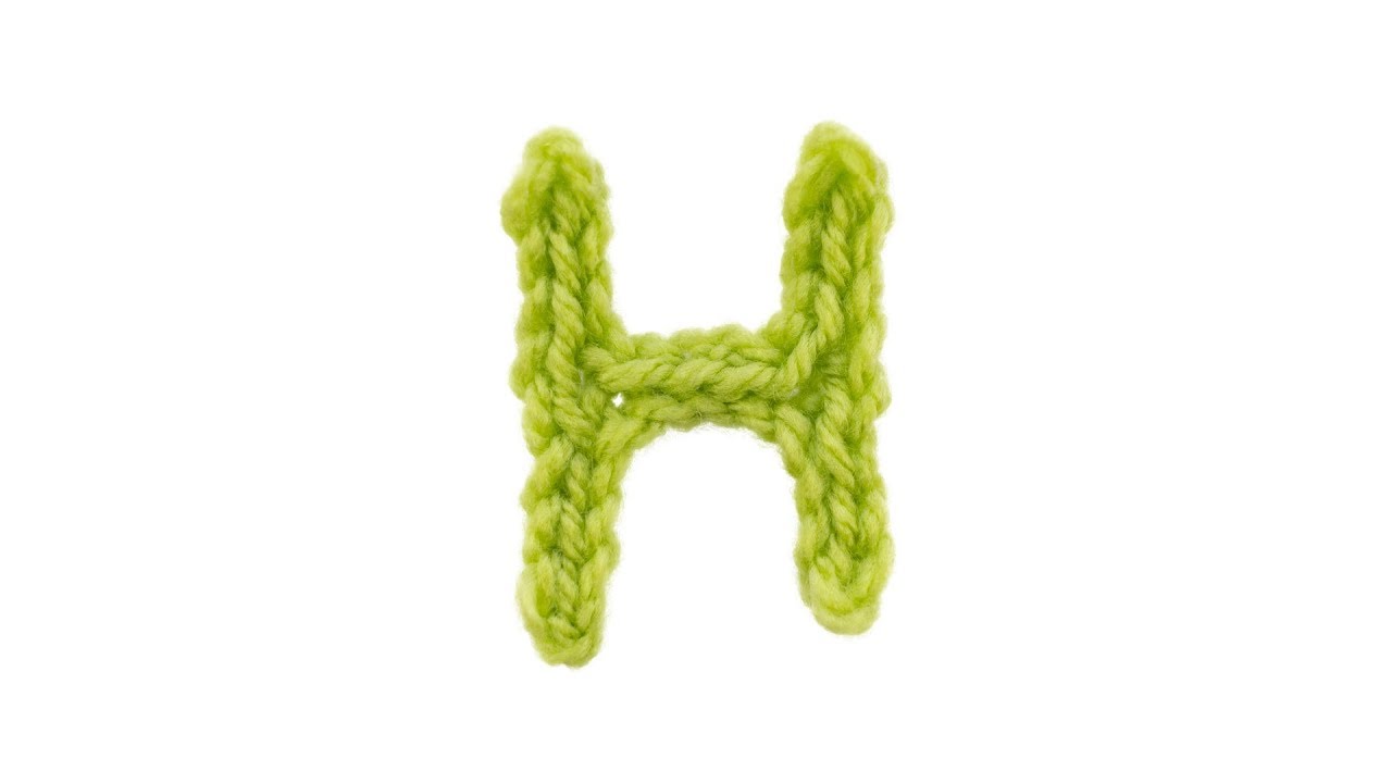 Ｈの編み方