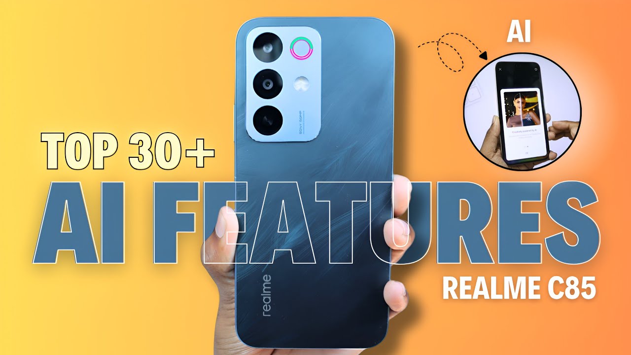 Realme C85 Top 30+ AI Features 🧐 Tips And Tricks | realme c85 5g
