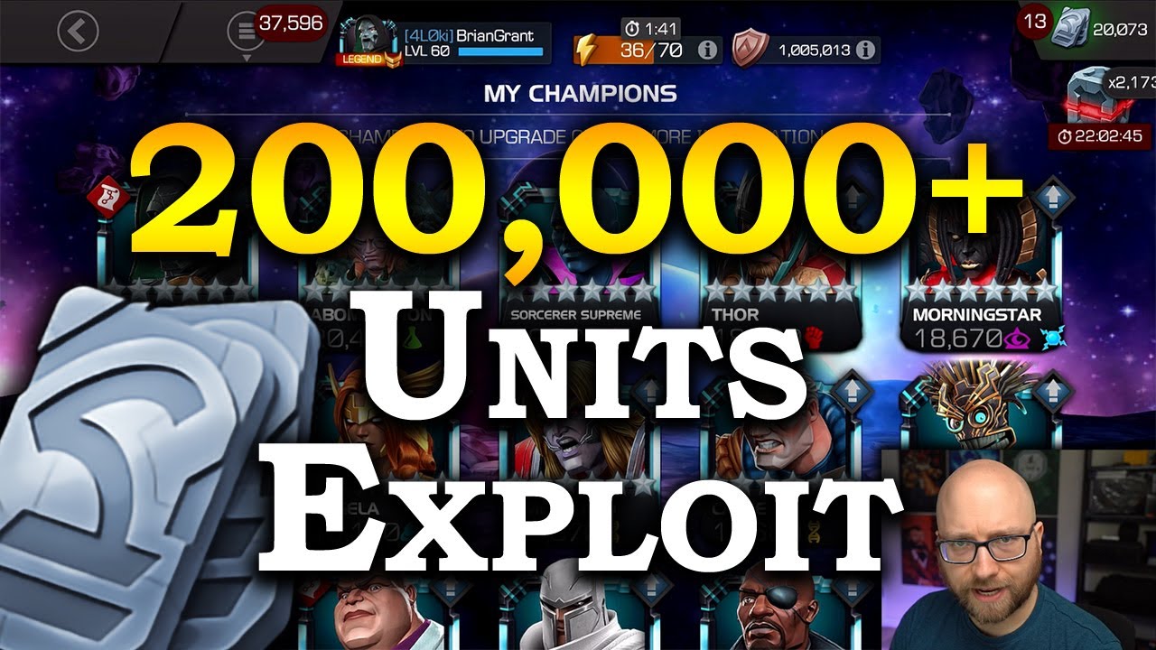 Huge Gifting Exploit - 200,000+ Easy Units | Marvel Contest of Champions