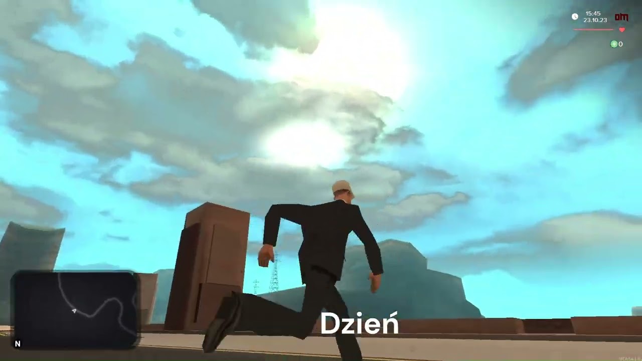 MTA Deathmatch Polska l Prezentacja serwerowego SkyBox, Hud, Radar.