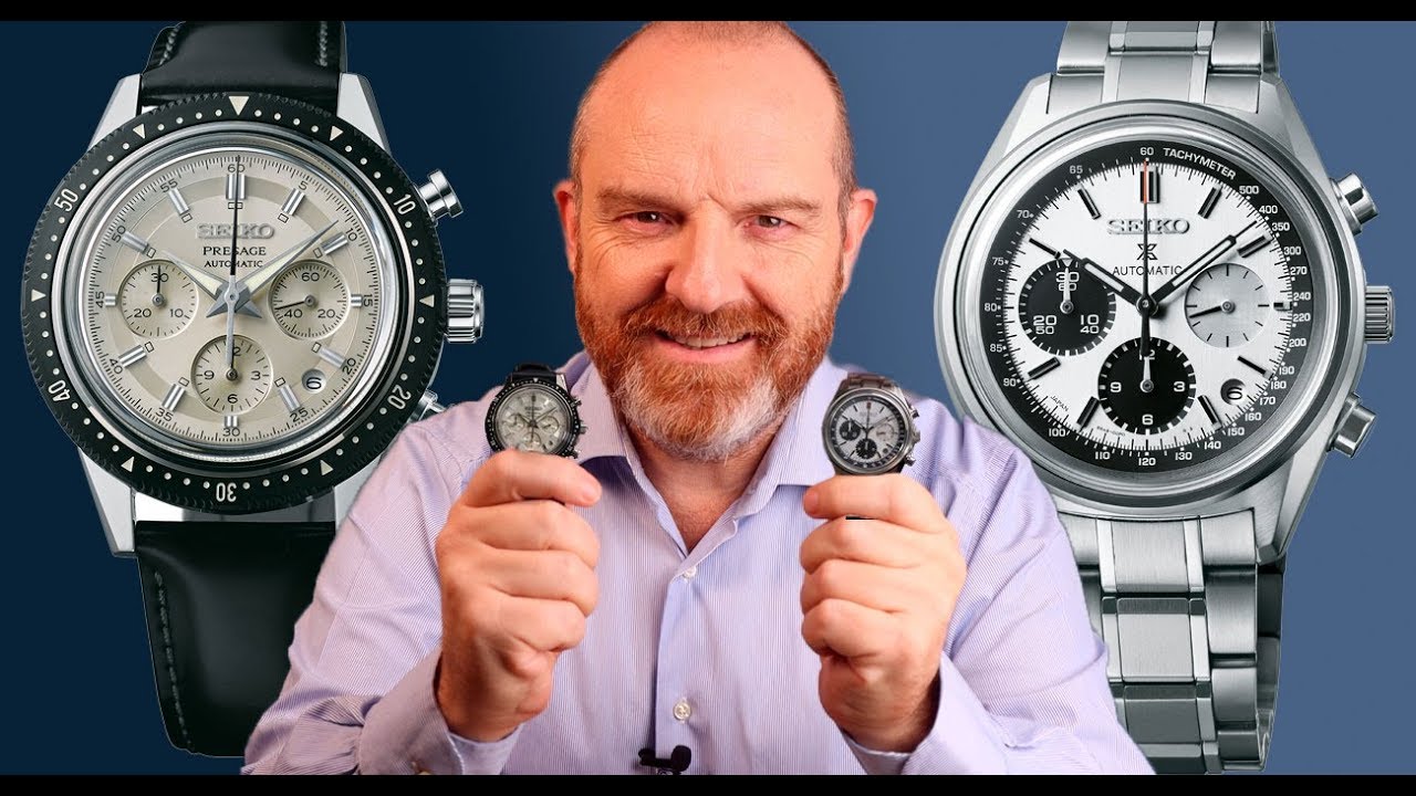 Dos Seiko Cronógrafo Automático 50 Aniversario en Edición Limitada