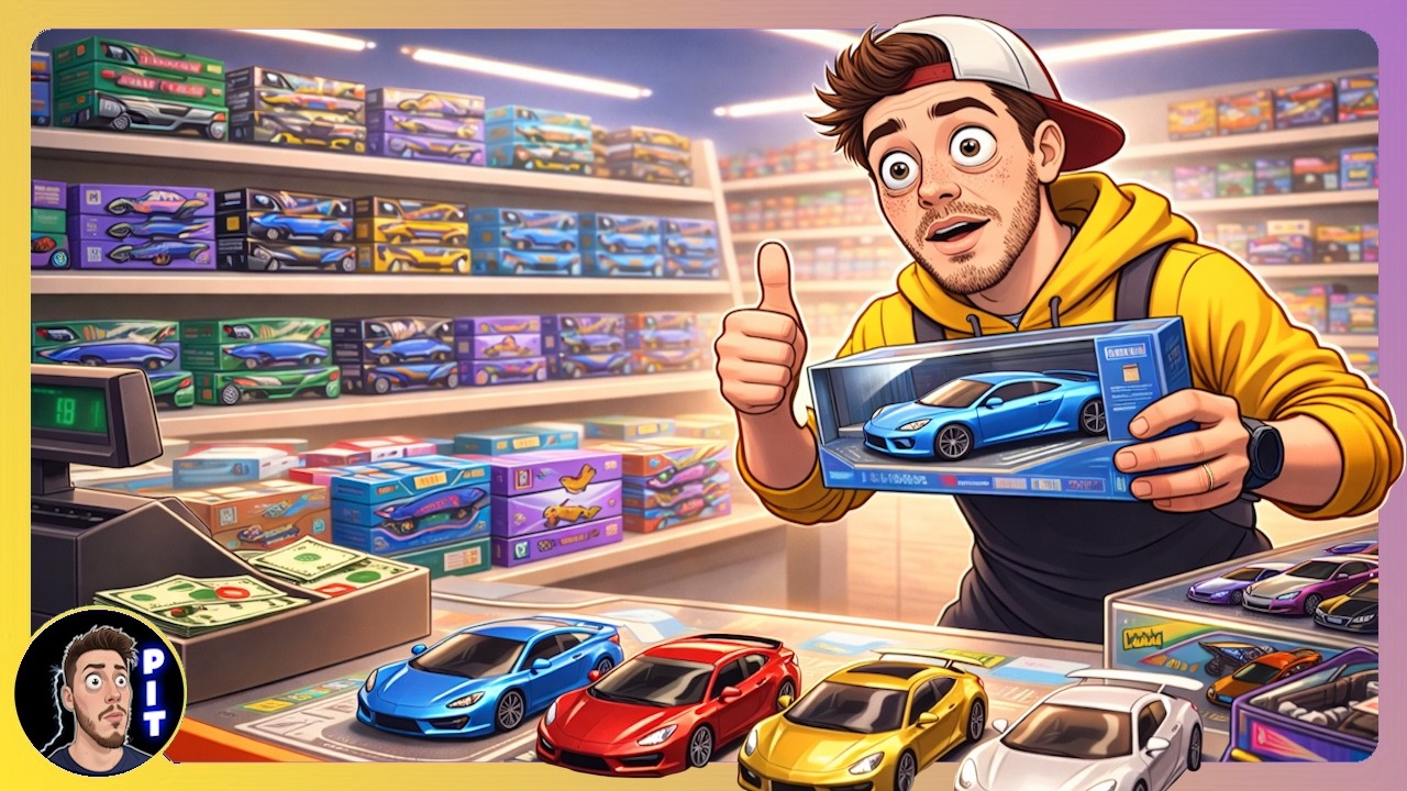 Apriamo il nostro negozio di hotwheels!