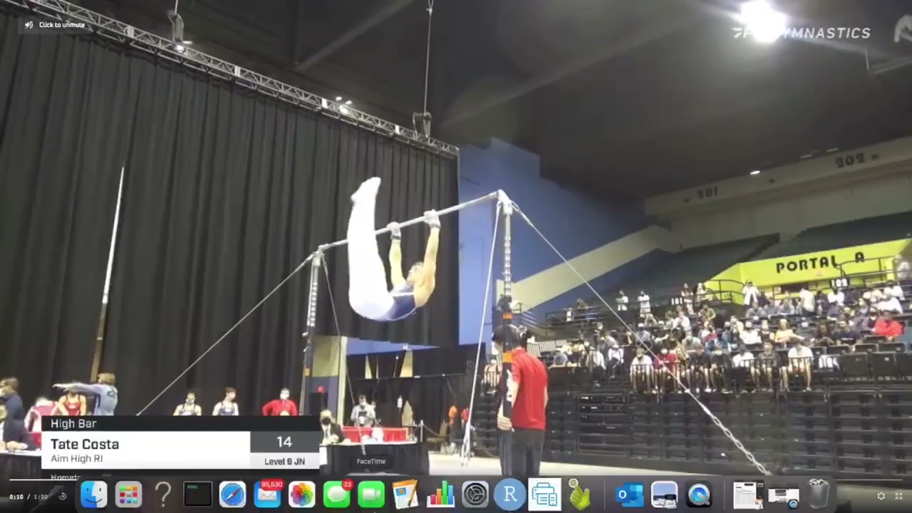 JE Nationals 2021 Optional Routines  -Tate Costa (Class of 2022)