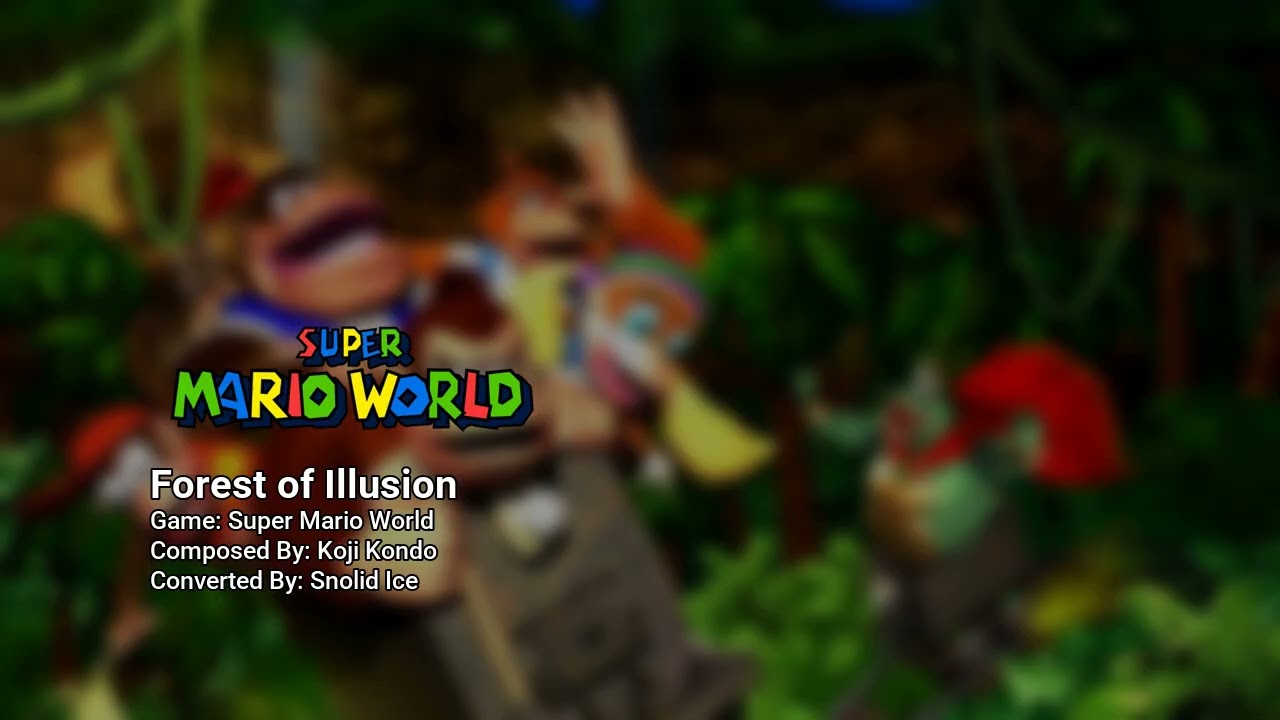 Forest of Illusion (DK64 Soundfont) | Super Mario World