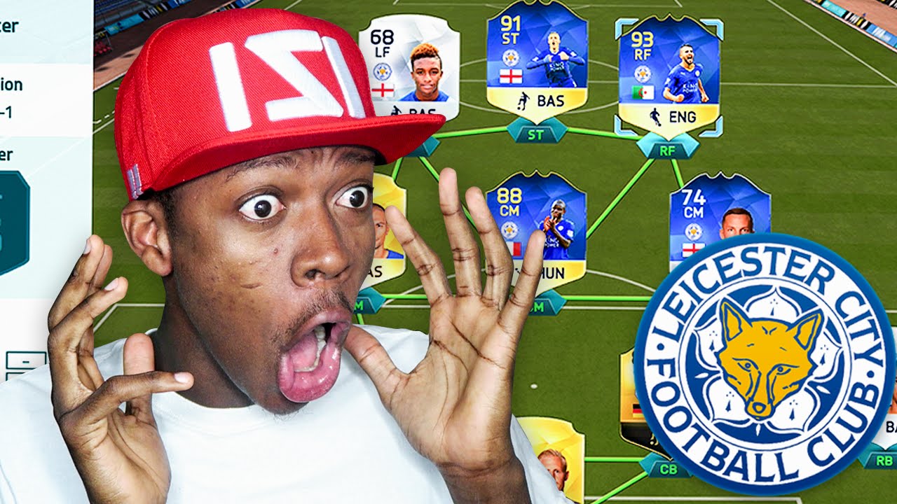 THE BEST LEICESTER CITY TEAM EVER !!! FIFA 16